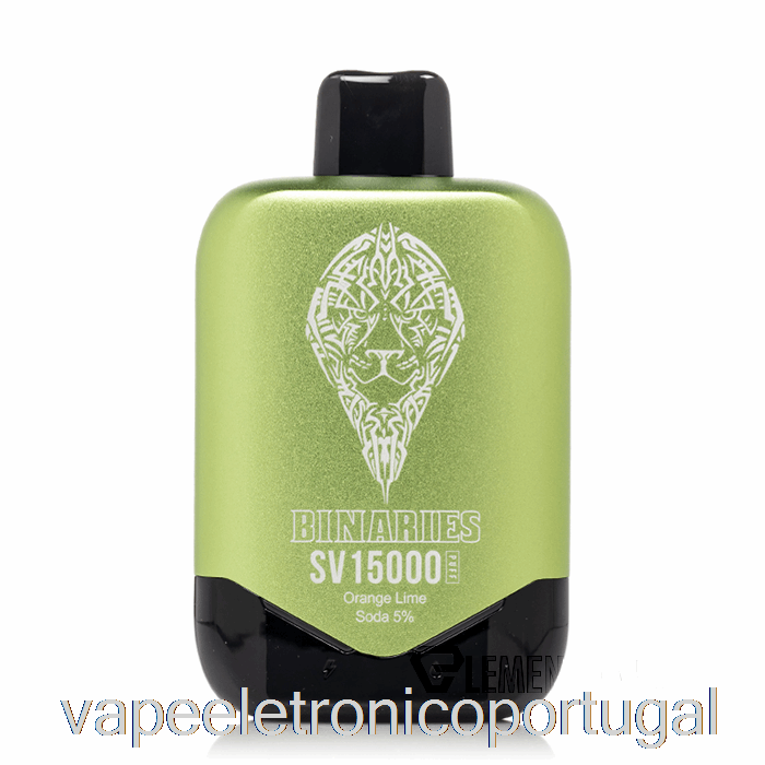 Vape Eletrônico Horizonte Binários Sv15000 Refrigerante Descartável De Laranja E Limão